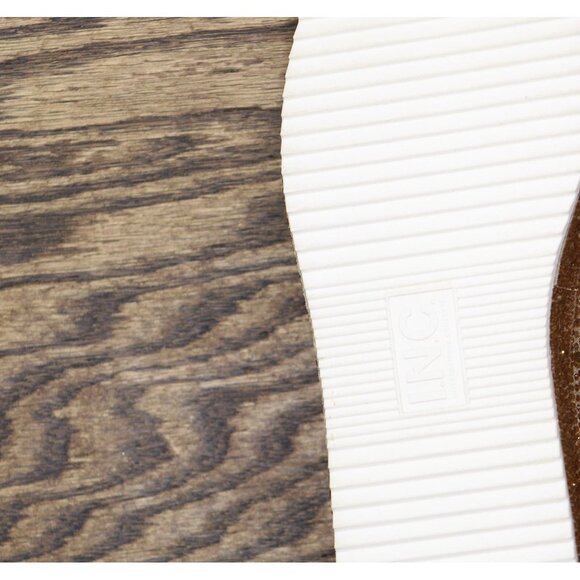 INC International Concepts Womens Lola Sneakers Skater Shoes Gold Bling 7.5M - Picture 6 of 8